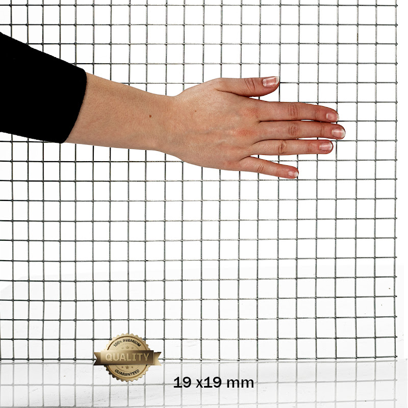 Houten Kattenren Iris met schuilhok  19 mm gaas  448 x 179 x 183 cm