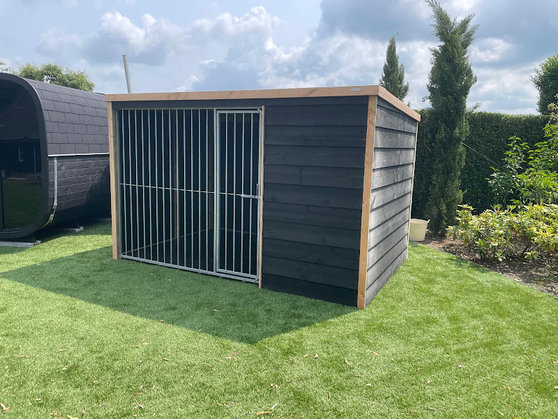 Voldux Hondenkennel met nachthok Rex