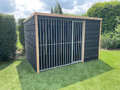 Voldux Hondenkennel met nachthok Rex