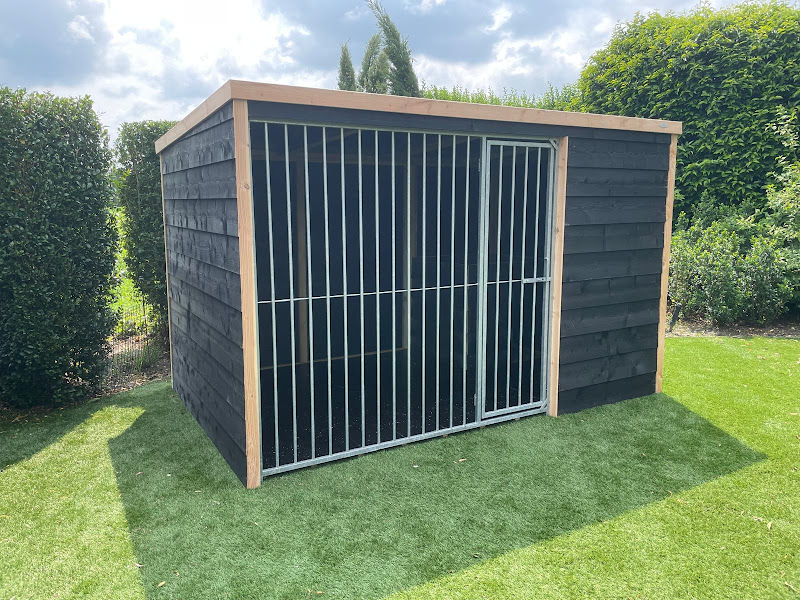 Voldux Hondenkennel met nachthok Rex