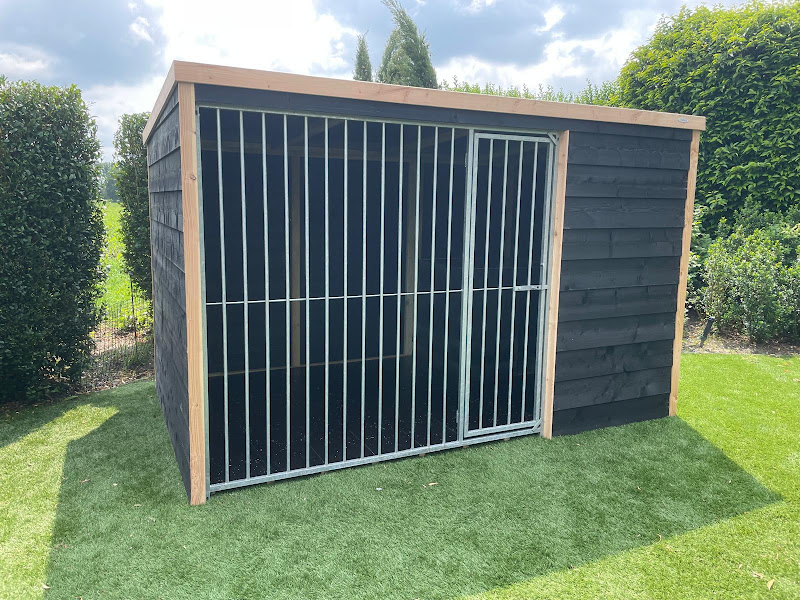 Voldux Hondenkennel met nachthok Rex